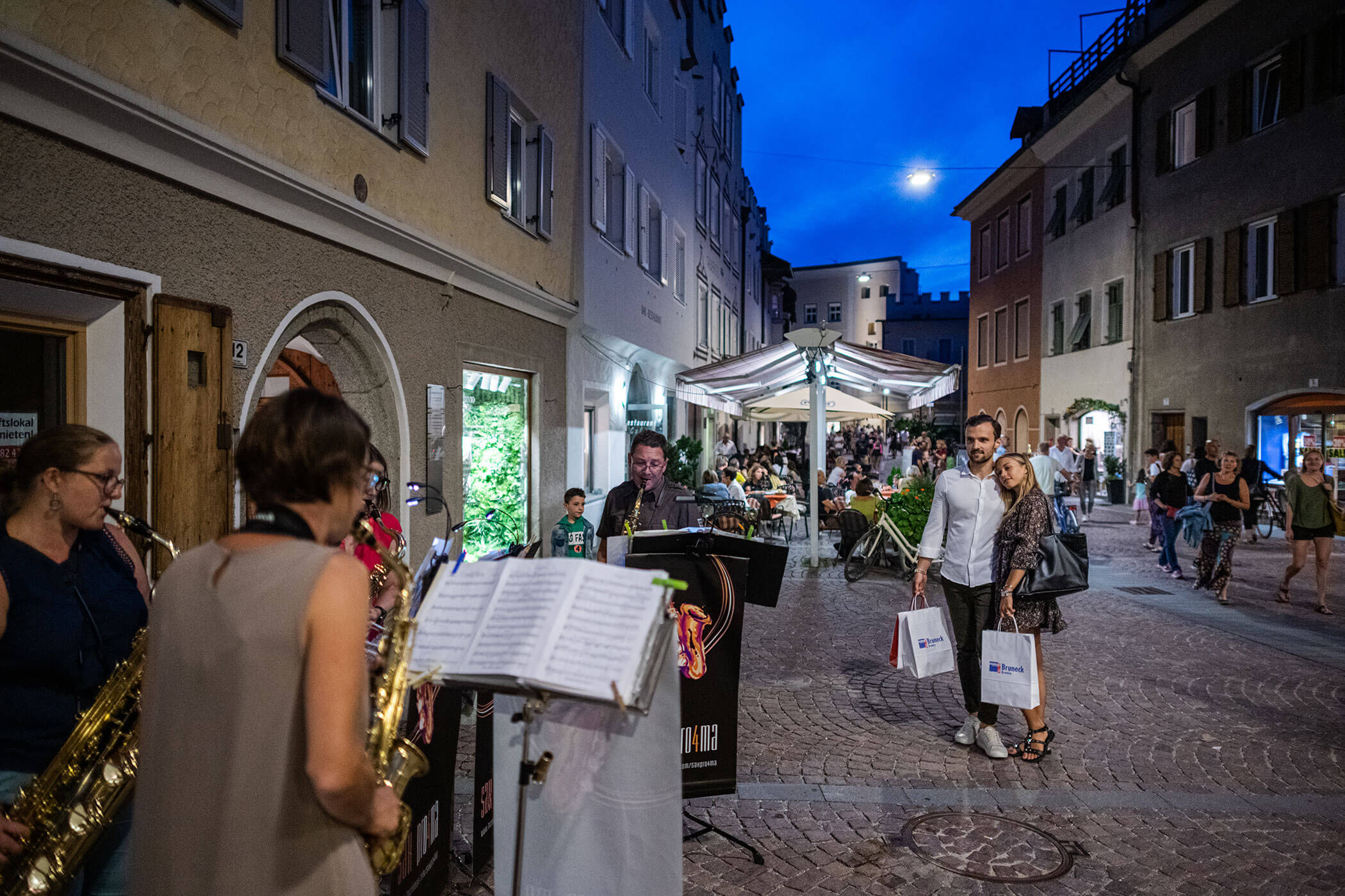 Musik am Abend in Bruneck